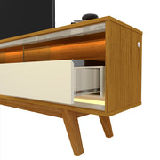 Rack Requinte 212 Com Led | Naturale/Off White