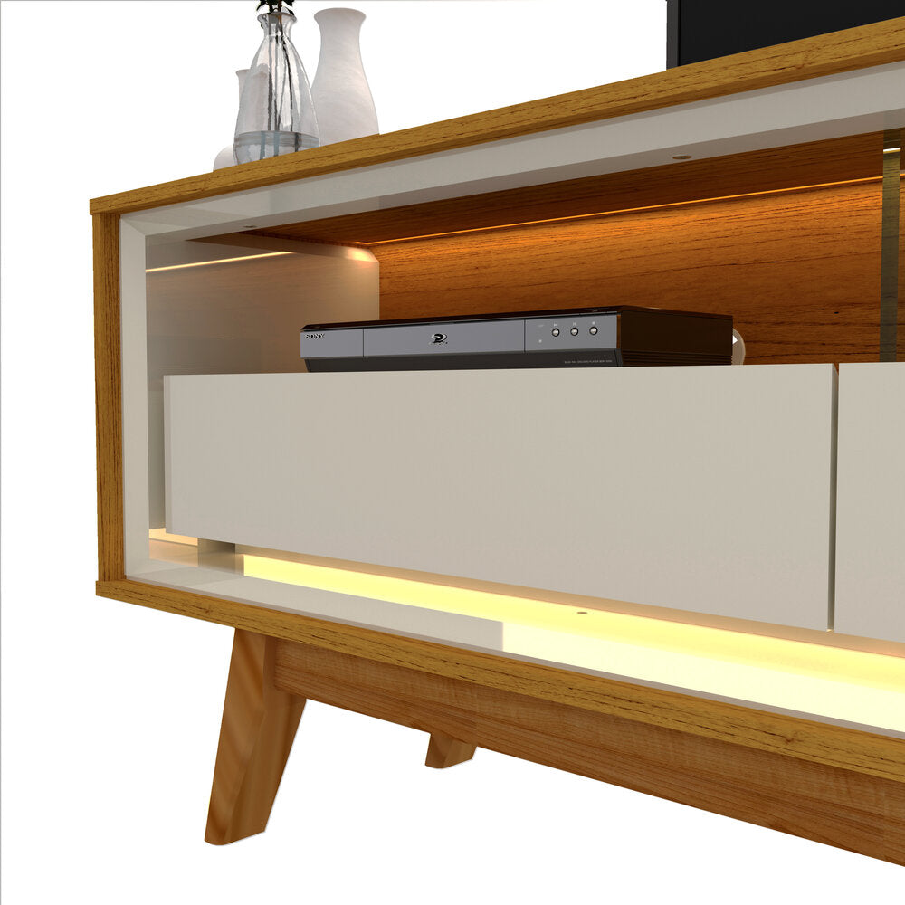 Rack Requinte 212 Com Led | Naturale/Off White