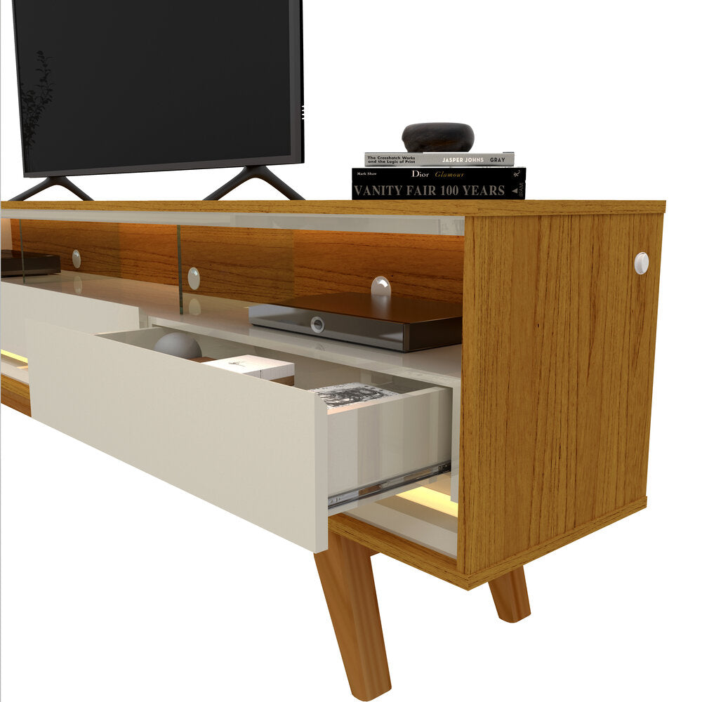 Rack Requinte 212 Com Led | Naturale/Off White