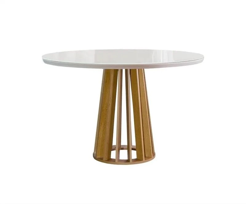 MESA BERLIM 1,00X1,00 TAMPO SLIM PLUS VDO OFF-CINAMOMO