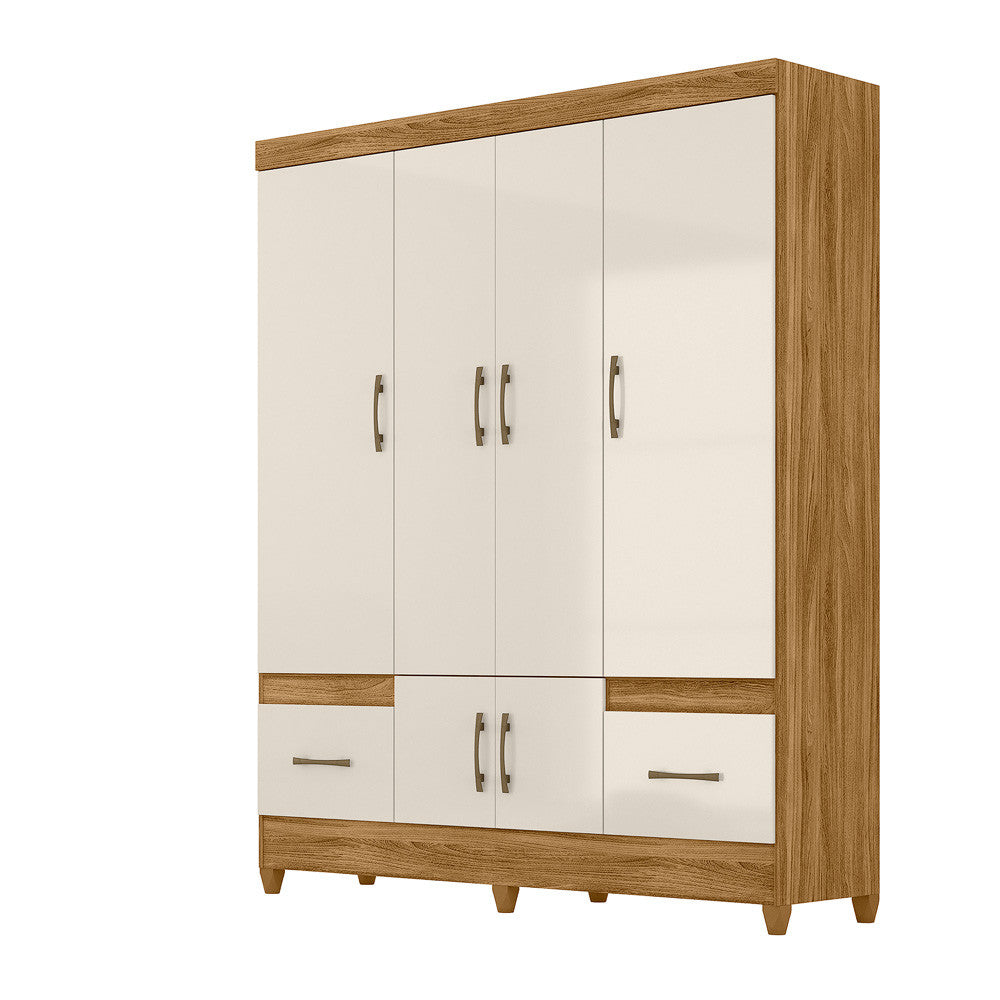 GUARDA ROUPA MS912 FREIJO/ CINZA