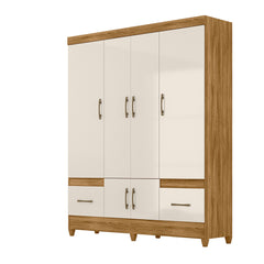 GUARDA ROUPA MS912 FREIJO/ CINZA