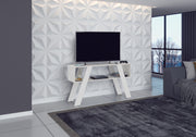 RACK APARADOR DETROIT CANELATO RUSTICO NATURA OFF WHITE