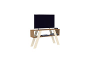 RACK APARADOR DETROIT CANELATO RUSTICO NATURA OFF WHITE