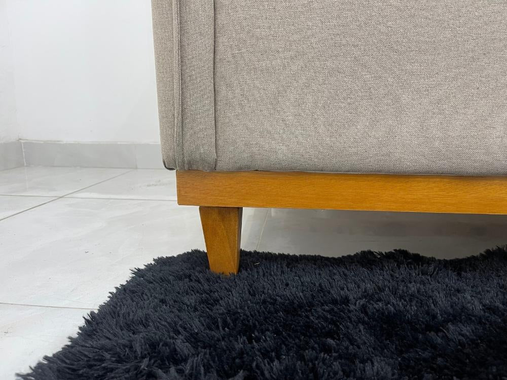 SOFA 3 LUG LISBOA | VELUDO MARROM (01)