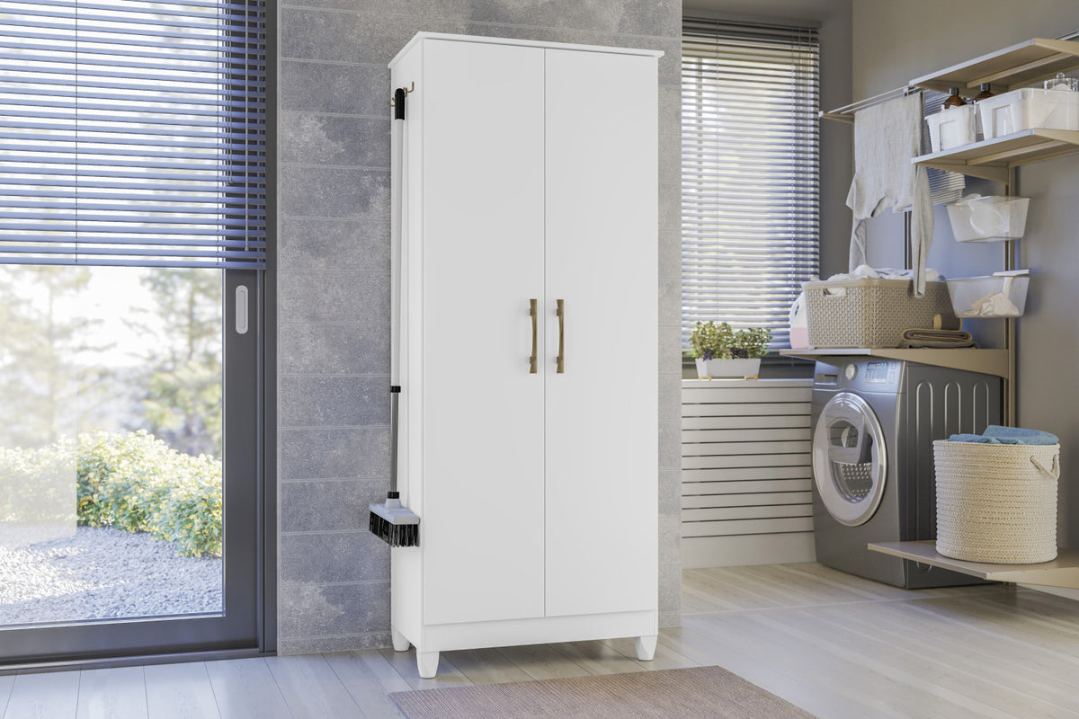Armário Multiuso Jade P/ Serviço - Branco