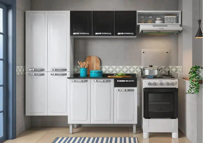 COZINHA ITATIAIA ROSE COMPACTA 4 PECAS- BRANCO