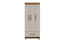 Guarda Roupa 3 Portas 1 Gaveta Canadá Borsari