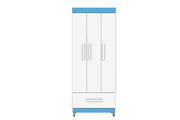 Guarda Roupa 3 Portas 1 Gaveta Canadá Borsari