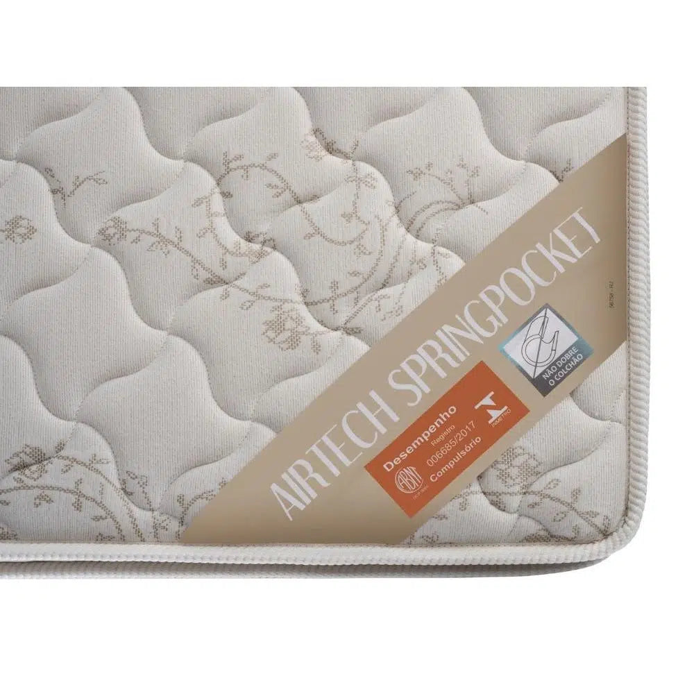 Colchão Airtech Spring Pocket Queen (158x198x30) - Ortobom