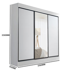 Guarda Roupa Tokio 3 Portas