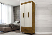 Guarda Roupa 3 Portas 1 Gaveta Canadá Borsari