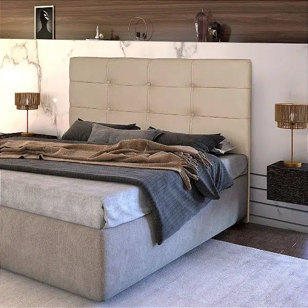 CABECEIRA ESLOVENIA CASAL 1,40- COR 37 CINZA