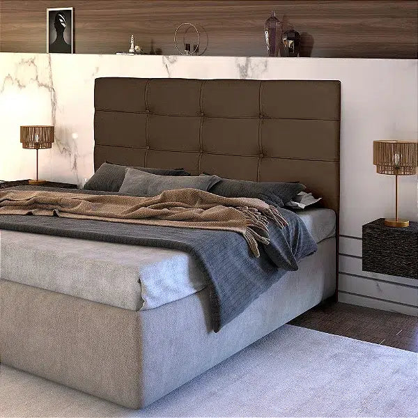 CABECEIRA ESLOVENIA CASAL 1,40- COR 37 CINZA