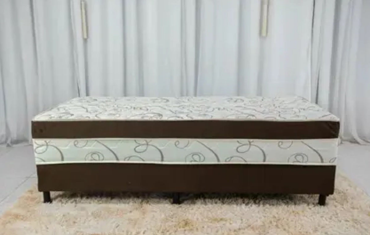 CAMA BOX CONJUGADA LUXO | SOLTEIRO