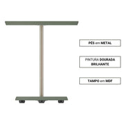 Mesa De Apoio Lateral Bel Artely