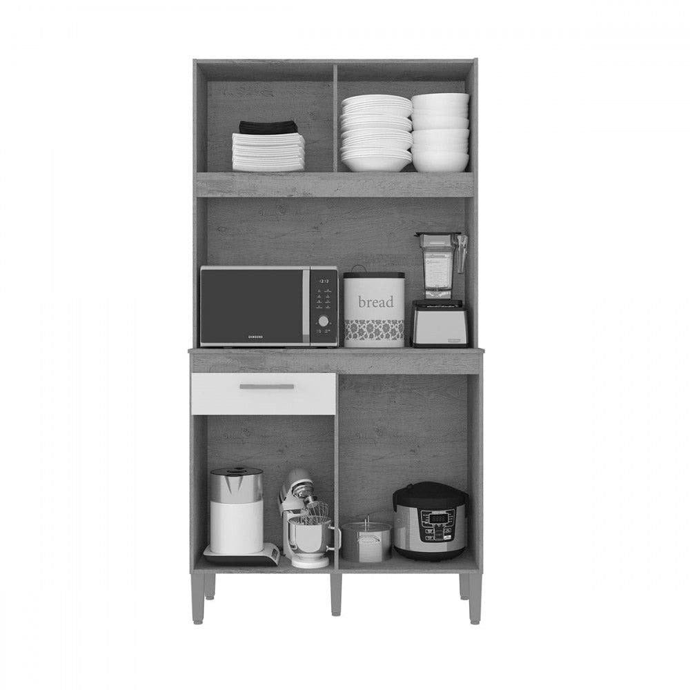 KIT COZINHA 4 PTS CEARA MDP CANELATO RUST - NATURA OFF