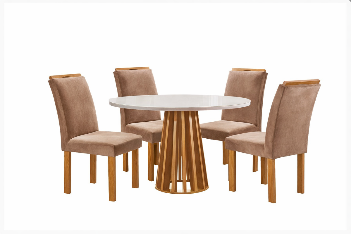 MESA BERLIM RED CINA/OFF C/4 CAD LONDRES -TEC 168 VEL CAPUCC