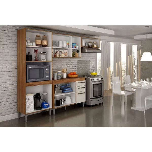 Alice Kitchen Set Cozinha 4 Peças Alice - maxxxmoveis