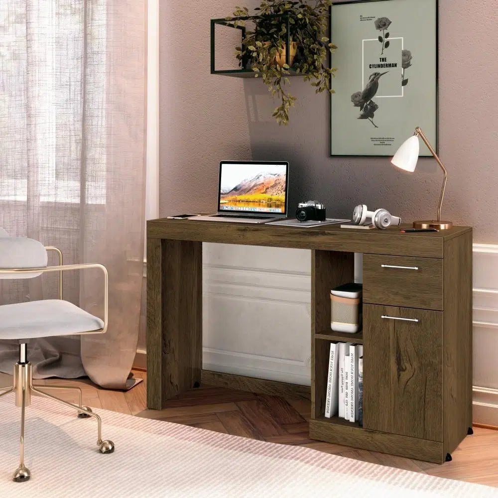MESA DE COMPUTADOR OFFICE DORIS- BRANCA