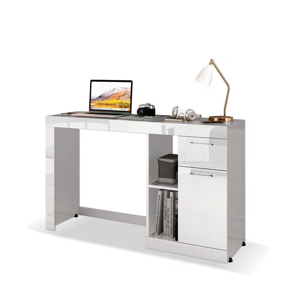 MESA DE COMPUTADOR OFFICE DORIS- BRANCA