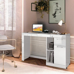 MESA DE COMPUTADOR OFFICE DORIS- BRANCA