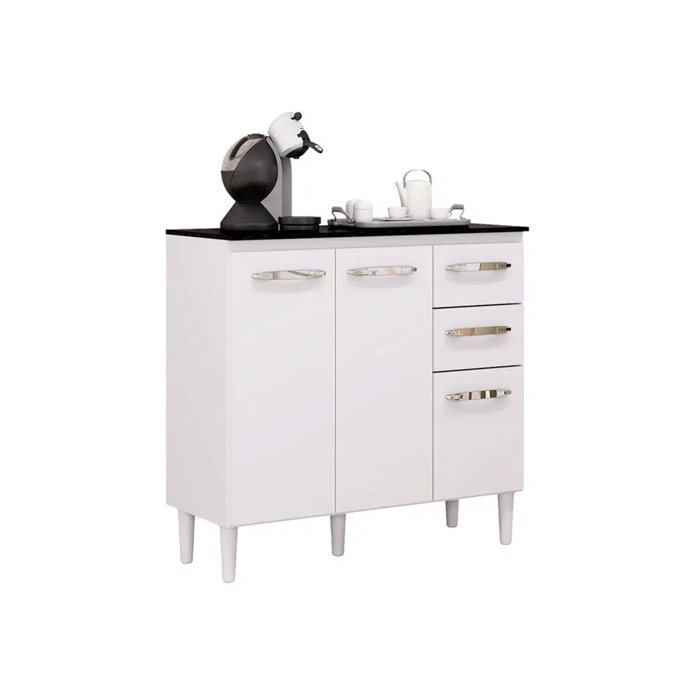 BALCAO 3P 2G 90CM CH/OFF POQUEMA