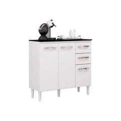 BALCAO 3P 2G 90CM CH/OFF POQUEMA