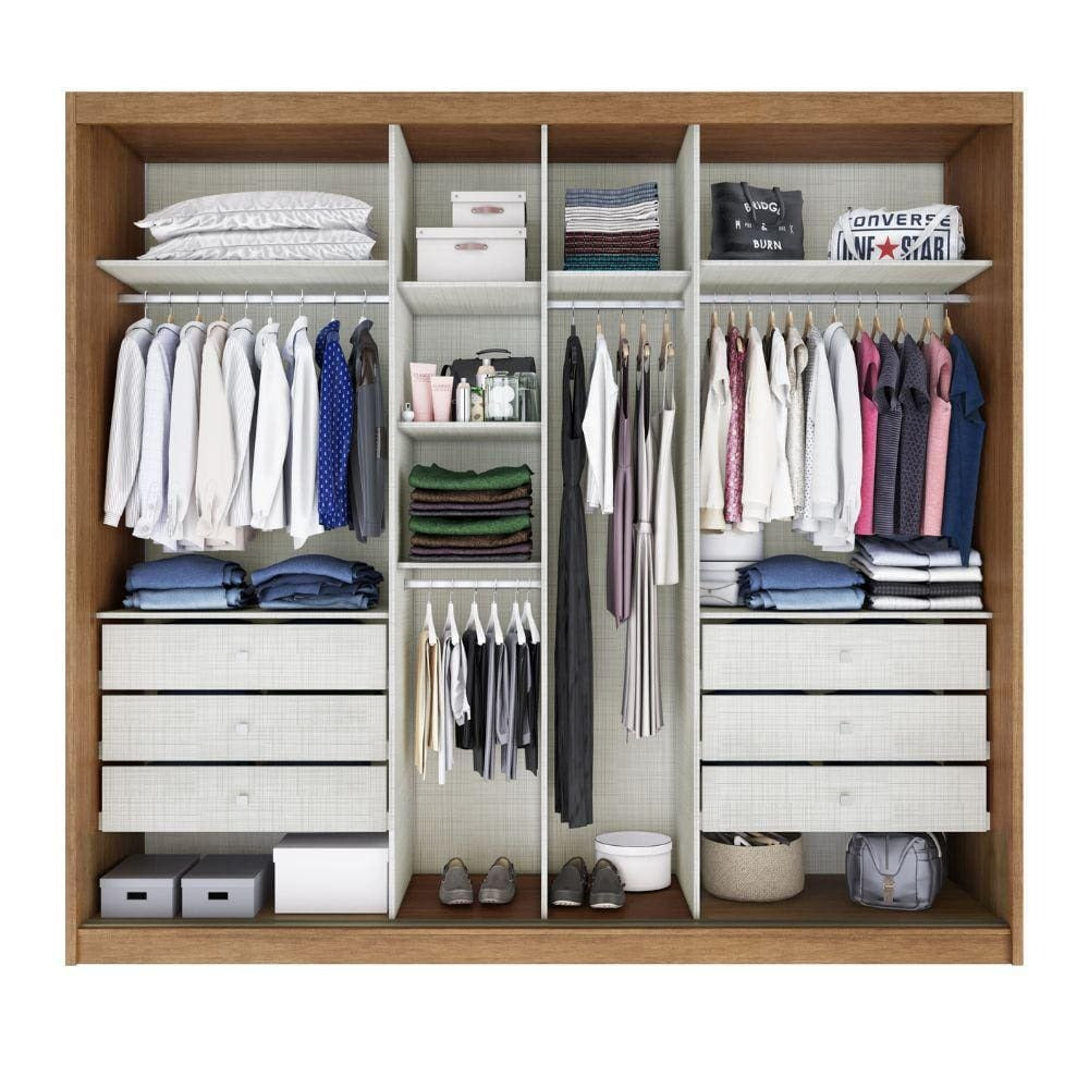 GUARDA ROUPA DIAMOND PLUS 3PT/6GAV- CUMARU