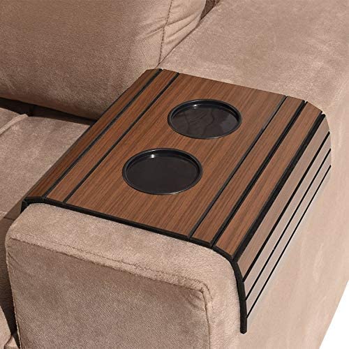 ESTEIRA PARA SOFA 2 PORTAS COPOS E PORTA CONTROLES- PRETO