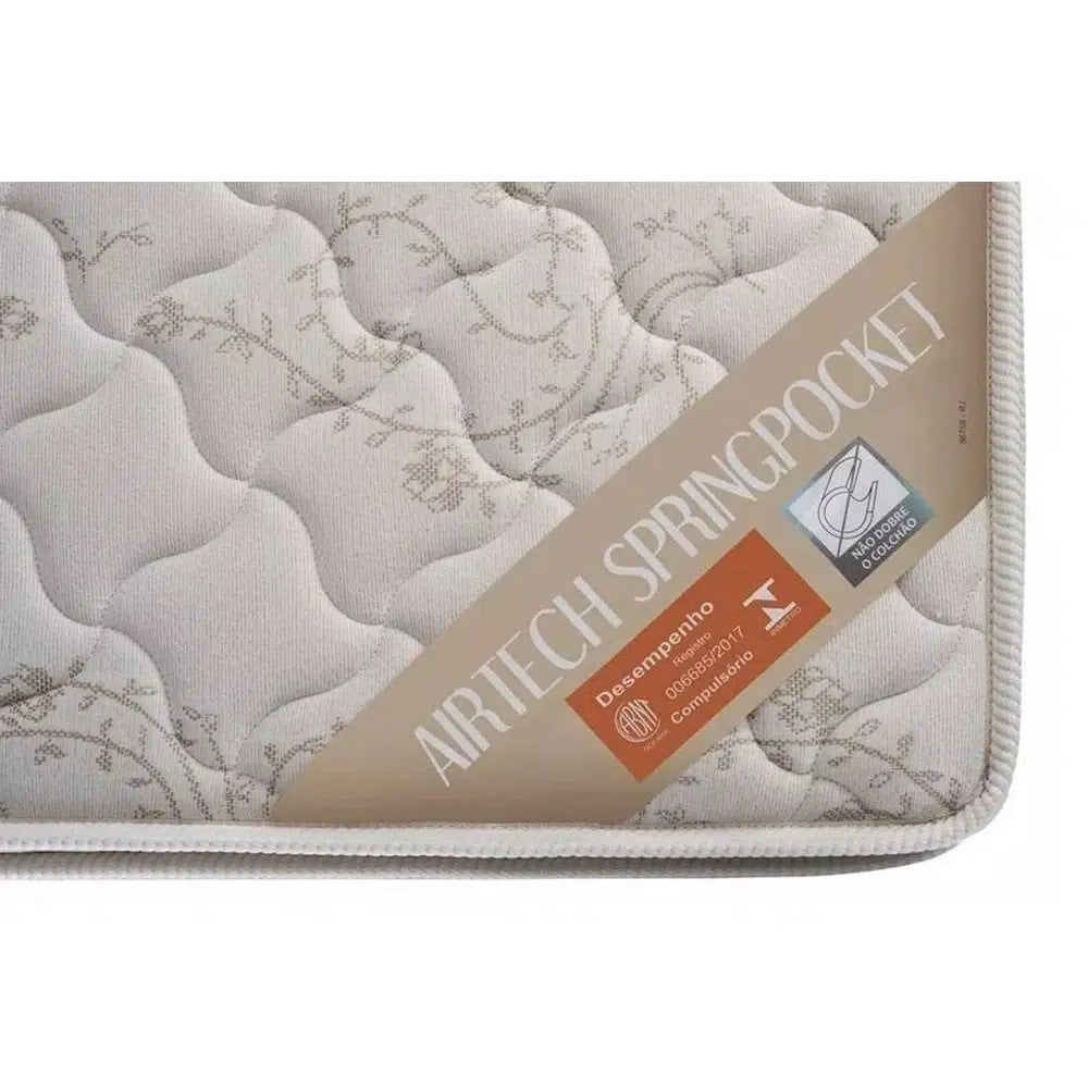 Colchão Casal Ortobom Airtech Spring Pocket 138x188x30