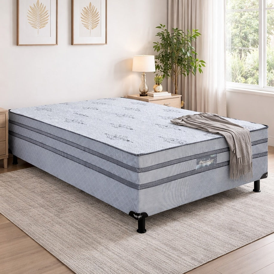 CAMA BOX CASAL MOLAS ENSACADAS PRESTIGIE