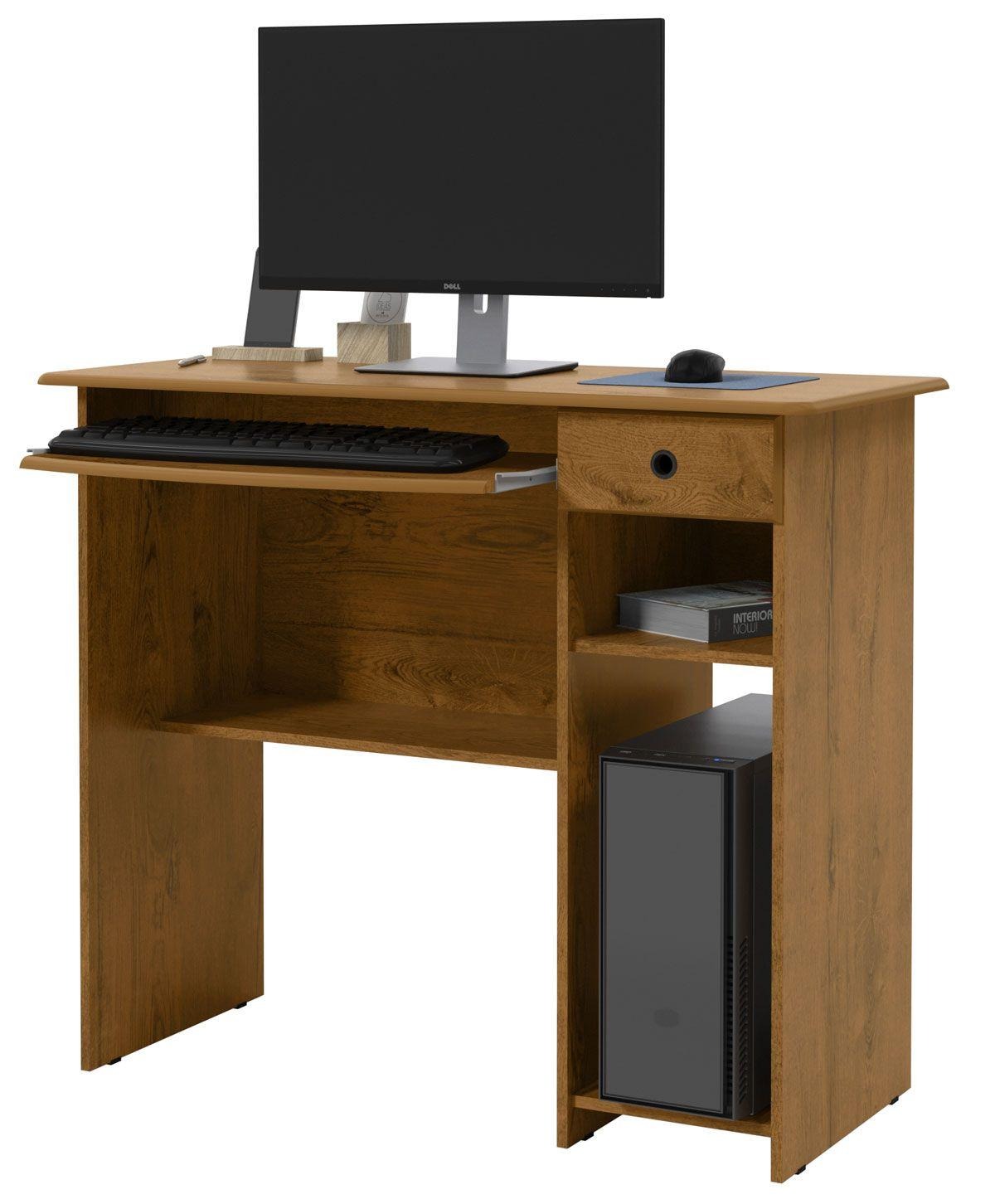 MESA DE COMPUTADOR VIENA - PRETO