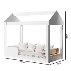 Mini Cama Montessoriana Dakota Branco - Gabrielli
