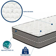 COLCHAO ESPUMA OPALA MAX FIRM SOLTEIRO 188X88X17