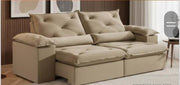 SOFA BELGICA | 2 MODULOS | CINZA (101)