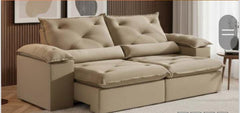 SOFA BELGICA | 2 MODULOS | CINZA (101)