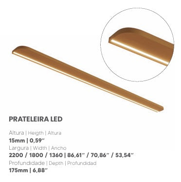 HOME MODULAR JB PAINEL RIPADO | TORRE | PRATELEIRA LED | BANCADA TUCUMÃ