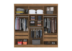 GUARDA ROUPA CHICAGO 6 PORTAS / 4 GAVETAS