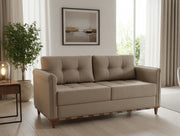 COMBO: MESA BALI VIDRO C/4 CAD MAIA + SOFA PORTO SEGURO