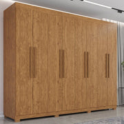 GUARDA ROUPA MILANO 8PTS PRIME- CINAMOMO