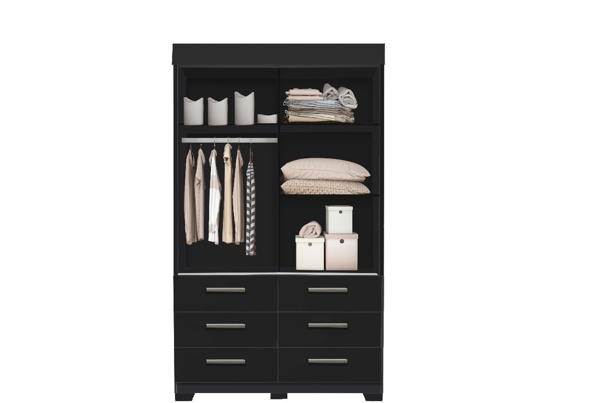 Guarda Roupa Búzios Com Espelho