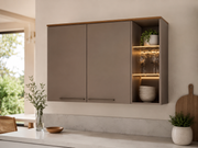 COZINHA MODULADA DAMASCO 6 PEÇAS | CAMURÇA