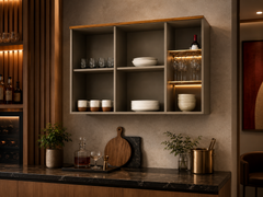 COZINHA MODULADA DAMASCO 6 PEÇAS | CAMURÇA
