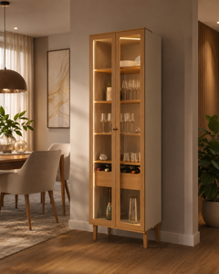COZINHA MODULADA DAMASCO 6 PEÇAS | CAMURÇA