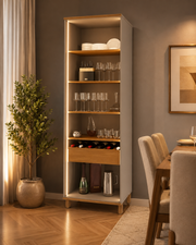 COZINHA MODULADA DAMASCO 6 PEÇAS | CAMURÇA