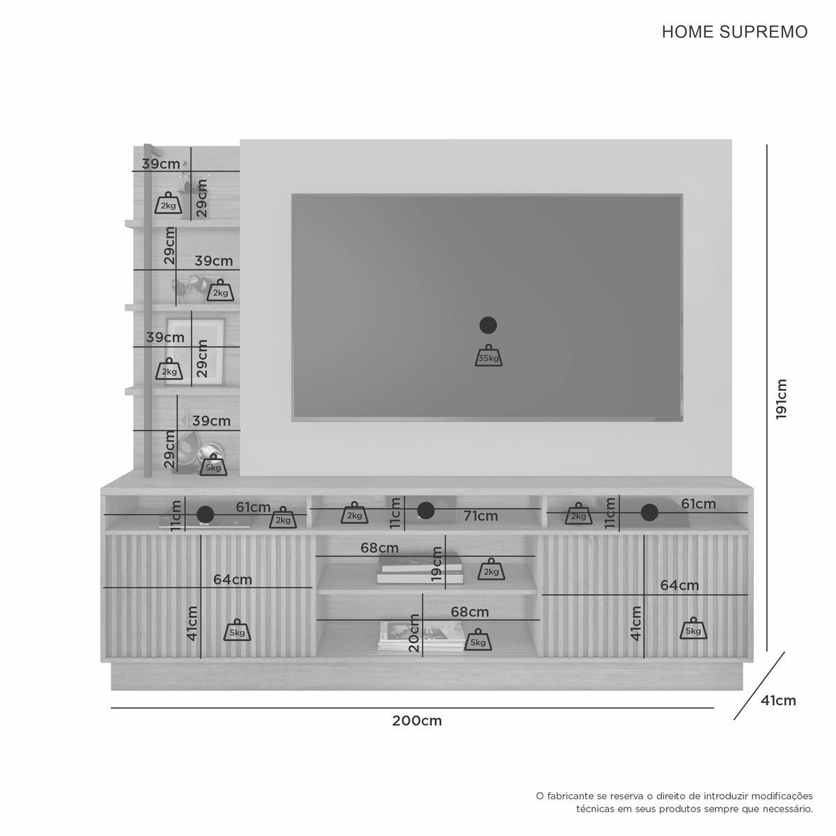 Home Supremo Candian | Cinamomo/ Off White