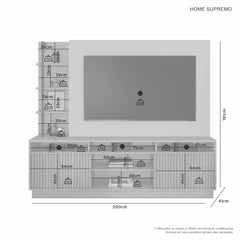 Home Supremo Candian | Cinamomo/ Off White