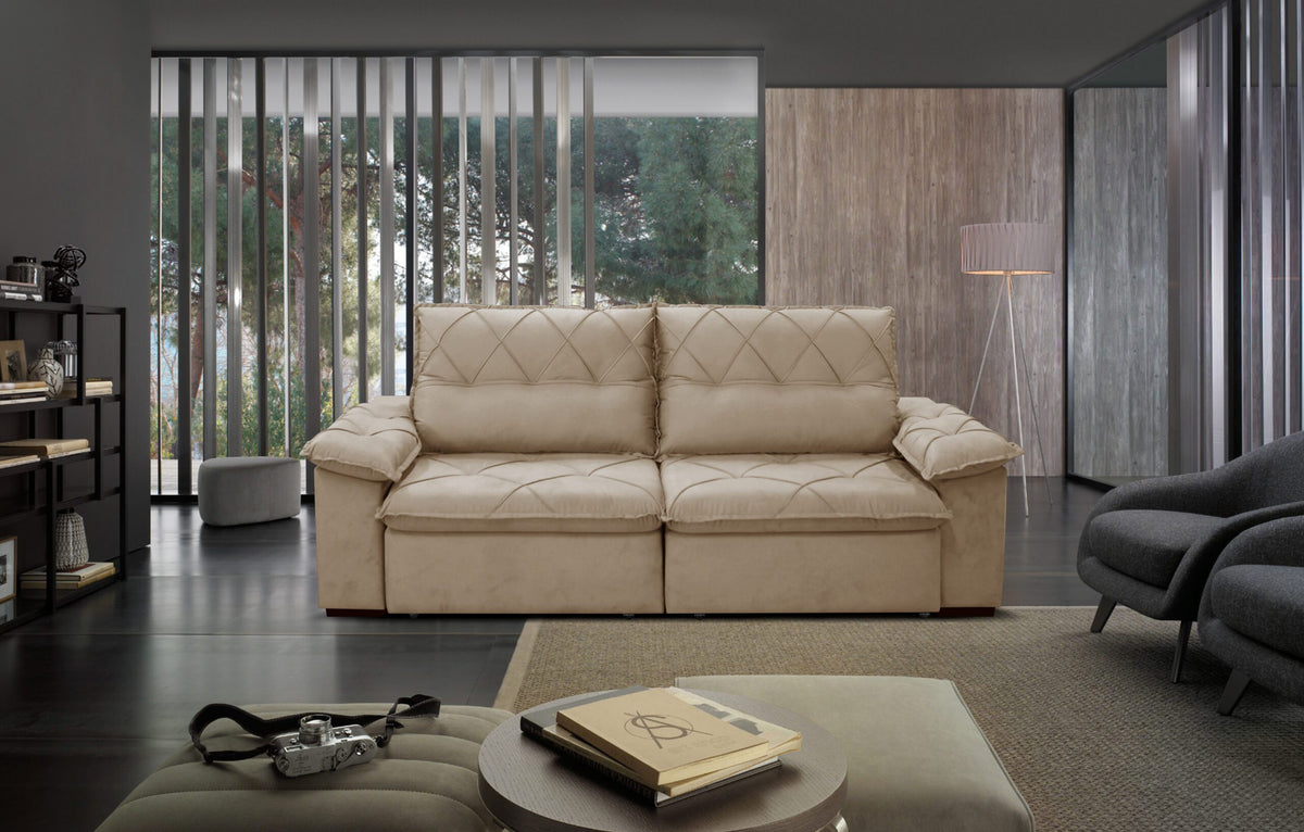 SOFA RETRATIL MEDINA PLUS- 9210 JOLY MINK