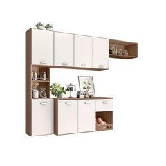 COZINHA SUSPENSA MILA CARVALHO OAK/OFF WHITE